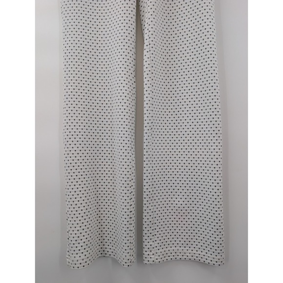 Betabrand size Small 7-Pocket Dress Pants Yoga Straight Leg White Square *HOLE* - Picture 4 of 13